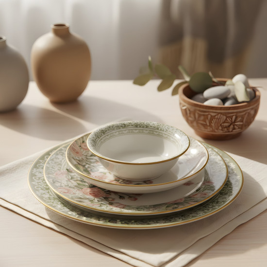 Dinnerware Set - 24 Pcs